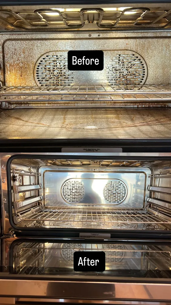 Combined before and after cleaning photo 3